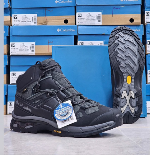 بوت کوهنوردی کلمبیا ضدآب | Columbia Gore-Tex Waterproof با زیره ویبرام گورتکس سایز ۴۰تا ۴۵ فروش عمده و تک
