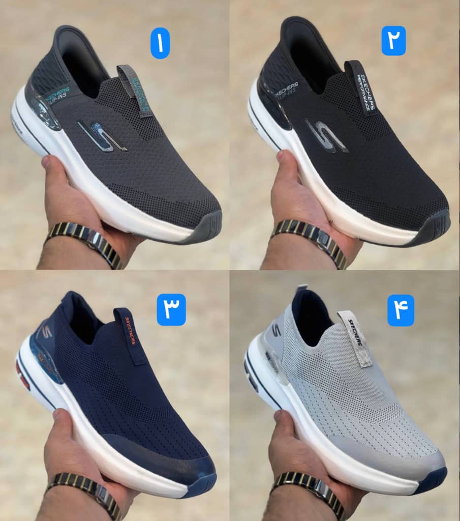 کتونی اسکیچرز وارداتی کیفیت عالی ساخت ویتنام سایز بندی کامل