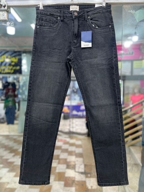 شلوار لی راسته اورجینال برند پول اند بیر pull and bear / سایز 40 تا 50 / ساخت ترکیه