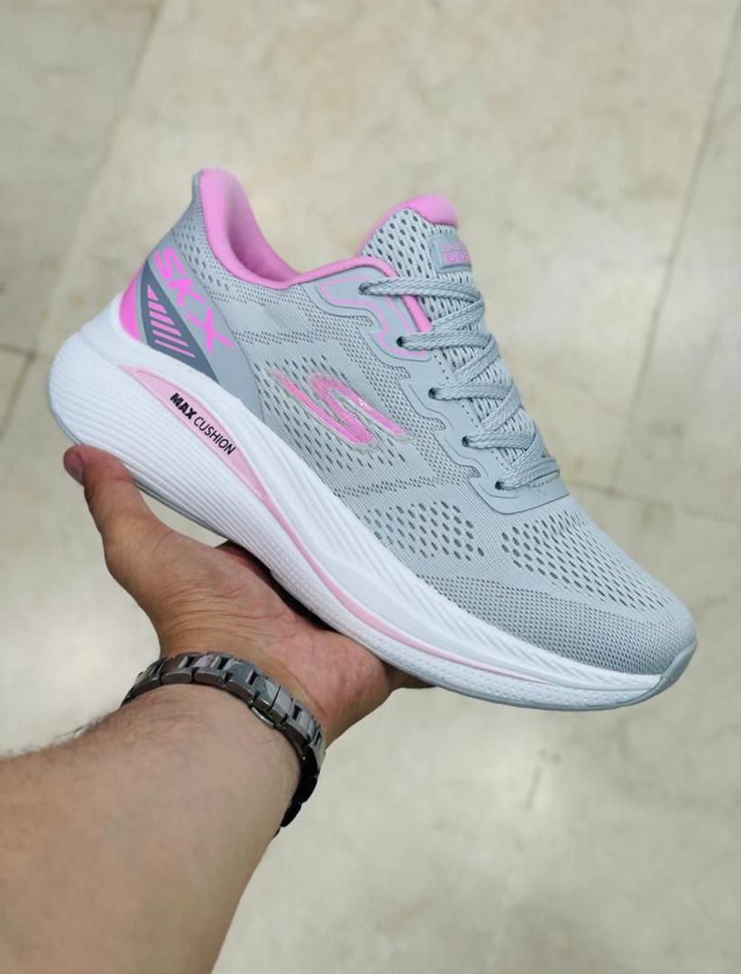 کتونی اسکیچرز مدل مکث کوشن رانینگ و پیاده رویی مردانه و زنانه/ Skechers Max cushioning/ کیفیت مستر کوالیتیA طبی و سبک و راحت / سایز 37الی40/