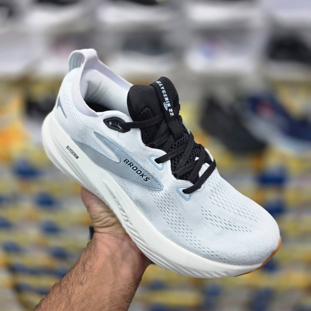 کتونی پیاده روی و رانینگ بروکس گلیسیرین  Brooks Glycerin 22 / ضمانت کیفیت / جعبه و بارکد دار / سایز ۴۰ ۴۱ ۴۲ ۴۳ ۴۴ ۴5