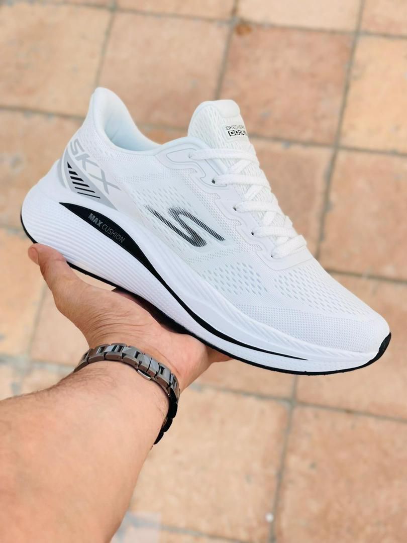 کتونی اسکیچرز مدل مکث کوشن رانینگ و پیاده رویی مردانه و زنانه/ Skechers Max cushioning/ کیفیت مستر کوالیتیA طبی و سبک و راحت / سایز 40الی45/