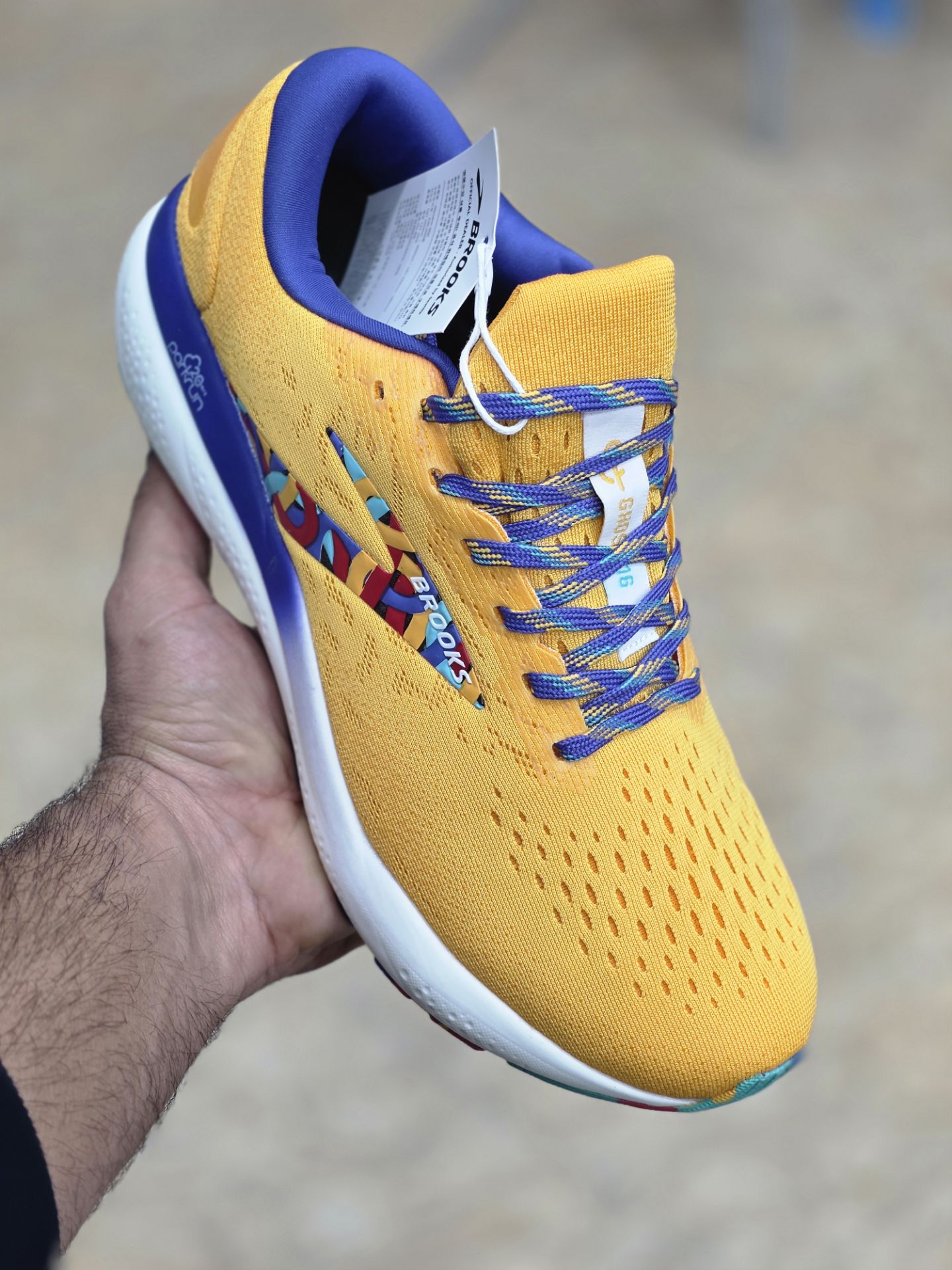 کتونی رانینگ و پیاده روی بروکس مدل Brooks ghost 16 مردانه کیفیت بالا و قیمت ارزان