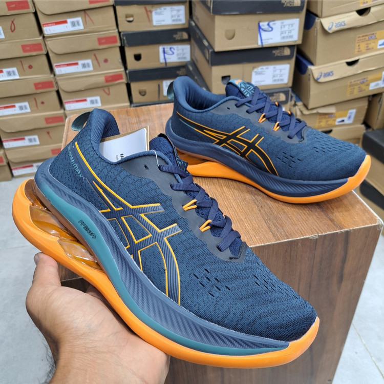 کتونی ویتنامی اسیکس مدل ژل کینسی بلاست سایزبندی کامل 40 تا 45 تک سایز Asics Gel kinsei Blast