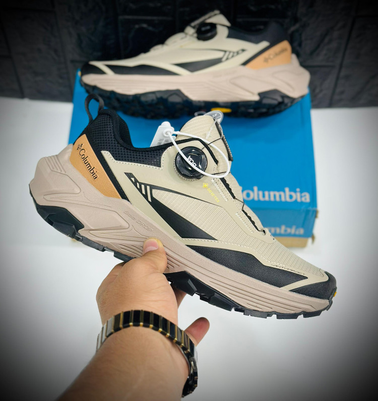 کتونی کلمبیا گورتکس بند دیسکی ضد آب کیفیت عالی ساخت ویتنام سایز 40 تا 45 پنج رنگ