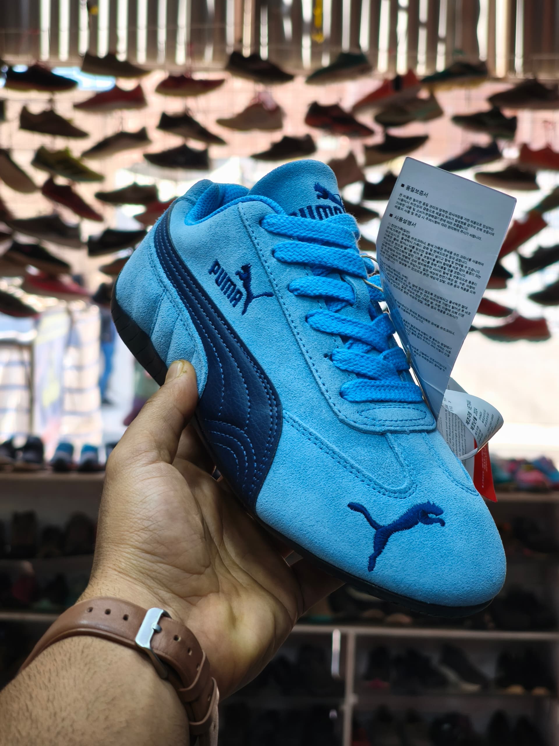 کتونی پوما سالنی(فوتسالی)مدل اسپیدکت کیفیت مستر کوالیتی A وارداتی