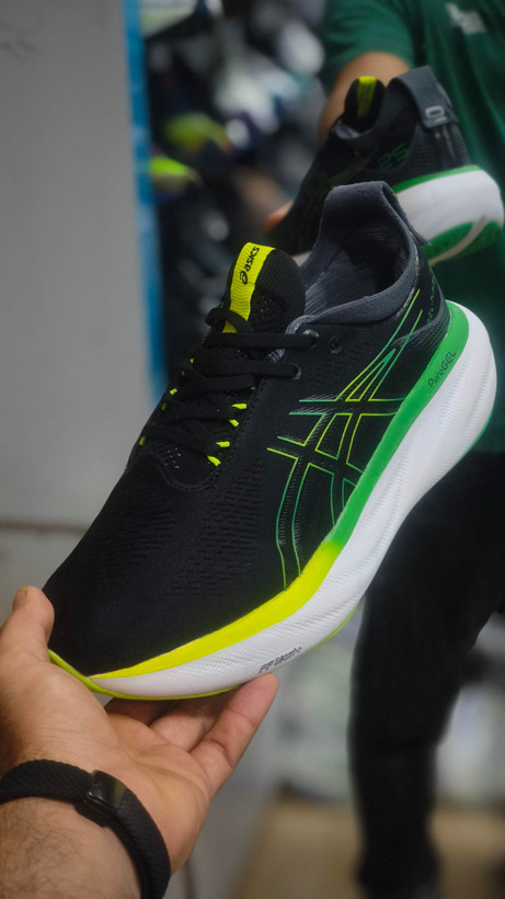 کتونی اسیکس ژل نیمباس ۲۵ مسترکوالیتی /سایز 40 الی 45 /ساخت ویتنام /ASICS Gel Nimbus 25 /ضمانت کالا /فروش تک و عمده