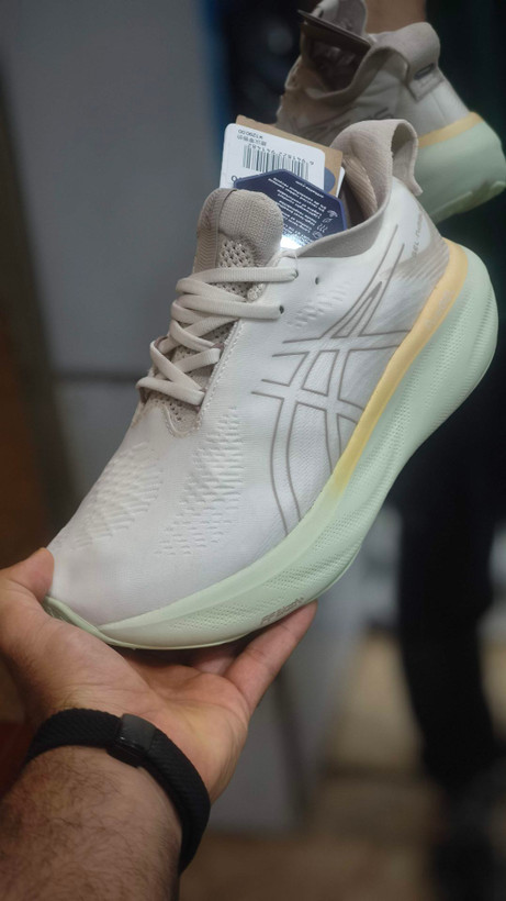 کتونی اسیکس ژل نیمباس ۲۵ مسترکوالیتی /سایز 40 الی 45 /ساخت ویتنام /ASICS Gel Nimbus 25 /ضمانت کالا /فروش تک و عمده