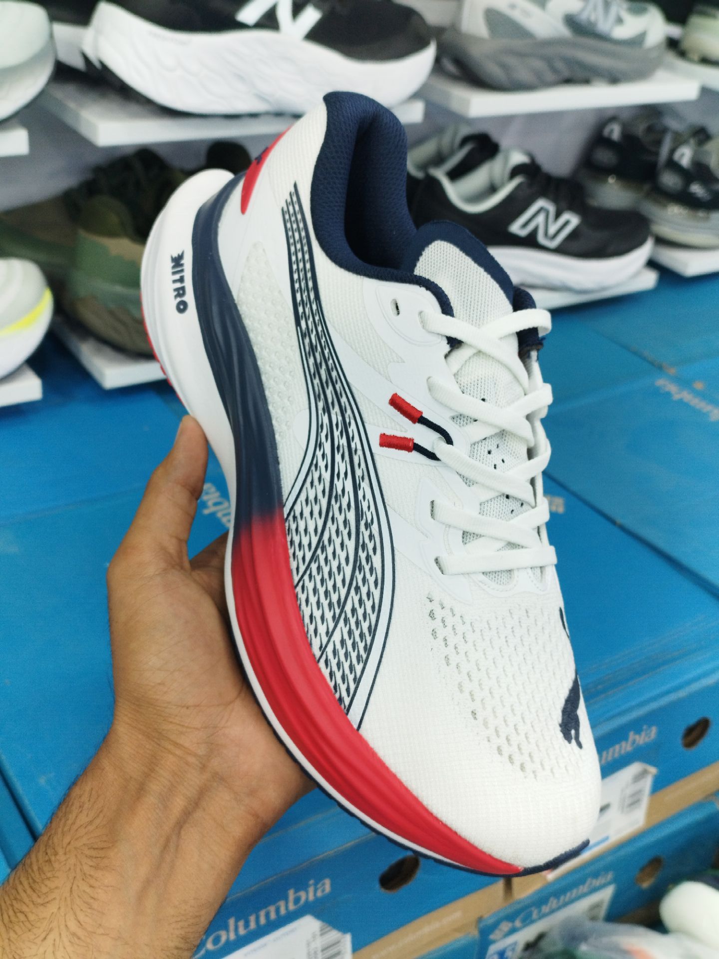 کفش رانینگ و پیاده روی پوما نیترو  / puma NItro/سایز 45الی 40/ کیفیت مستر