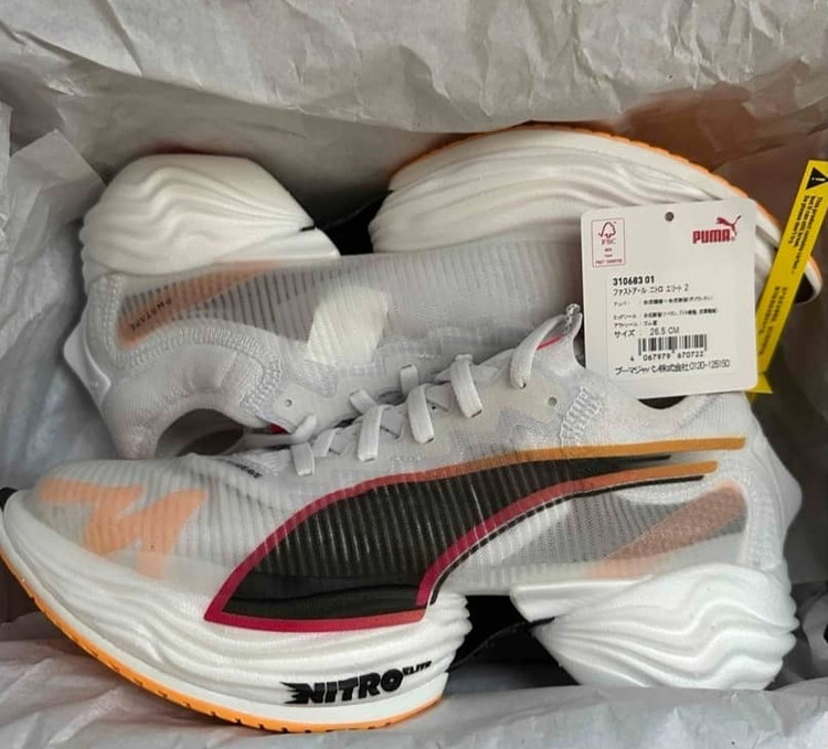 کتونی پوما  مدل فست نیترو FAST-RB NITRO Elite FF سایز ۴۰ تا ۴۵ کیفیت مستر کوالیتی A