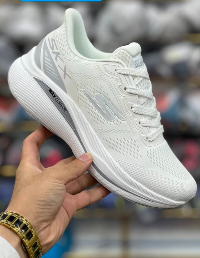 کتونی اسکیچرز مدل مکث کوشن رانینگ و پیاده رویی مردانه و زنانه/ Skechers Max cushioning/ کیفیت مستر کوالیتیA طبی و سبک و راحت / سایز 37الی40/