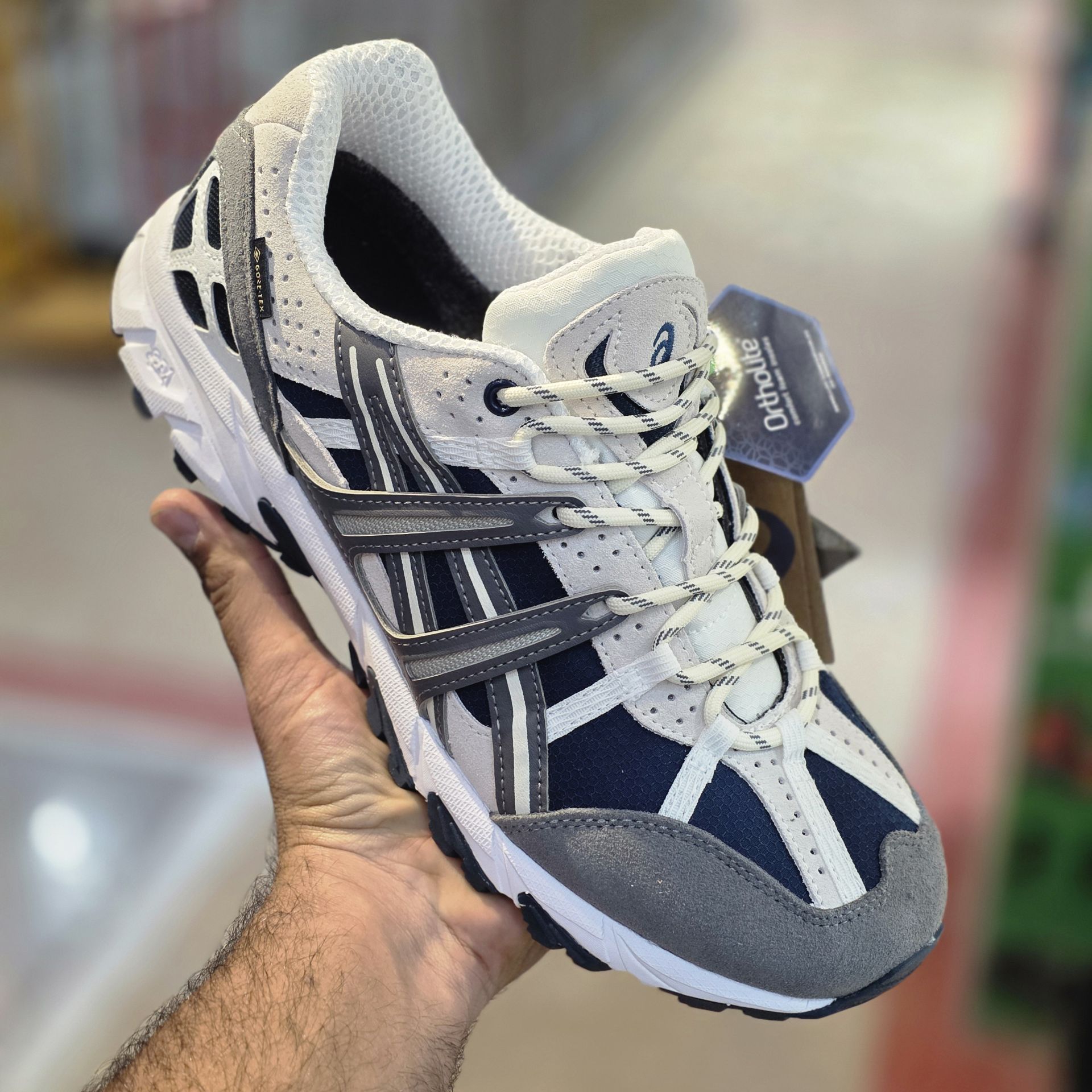 کتونی ویتنامی اسیکس مدل گورتکس ضد آب سایزبندی کامل 40 تا 45 تک سایز Asics  مردانه و زنانه