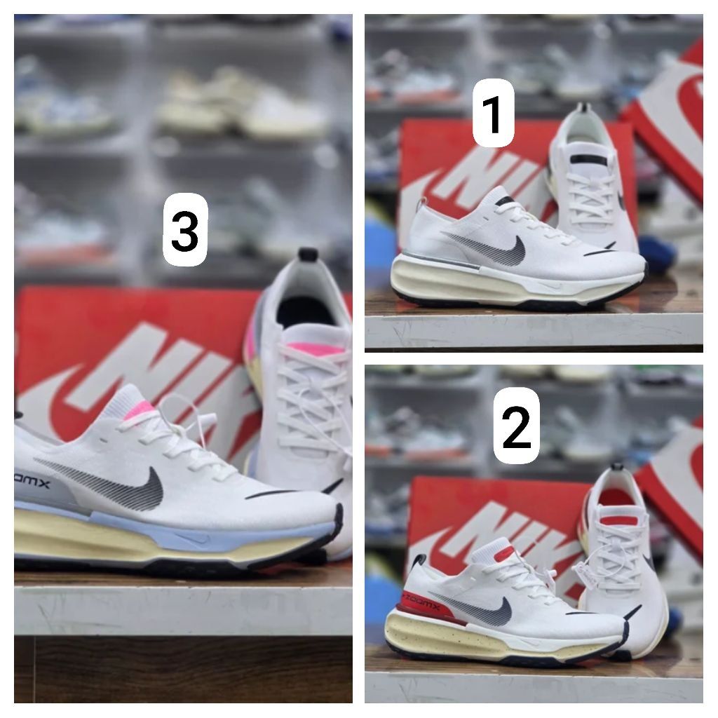 کتونی رانینگ و پیاده روی نایک زوم ایکس مدل Nike Zoomx Invincible Run flykint 3/سایز 40/45