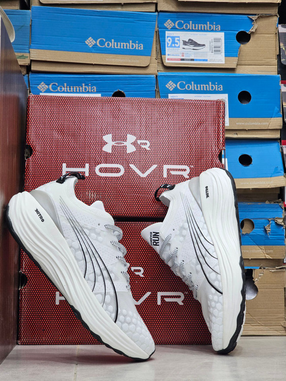 کتونی مسترکوالیتی پوما نیترو/ساخت ویتنام/سایز ۴۰ الی ۴۵/Puma ForeverRun NITRO/ضمانت کالا/فروش تک و عمده